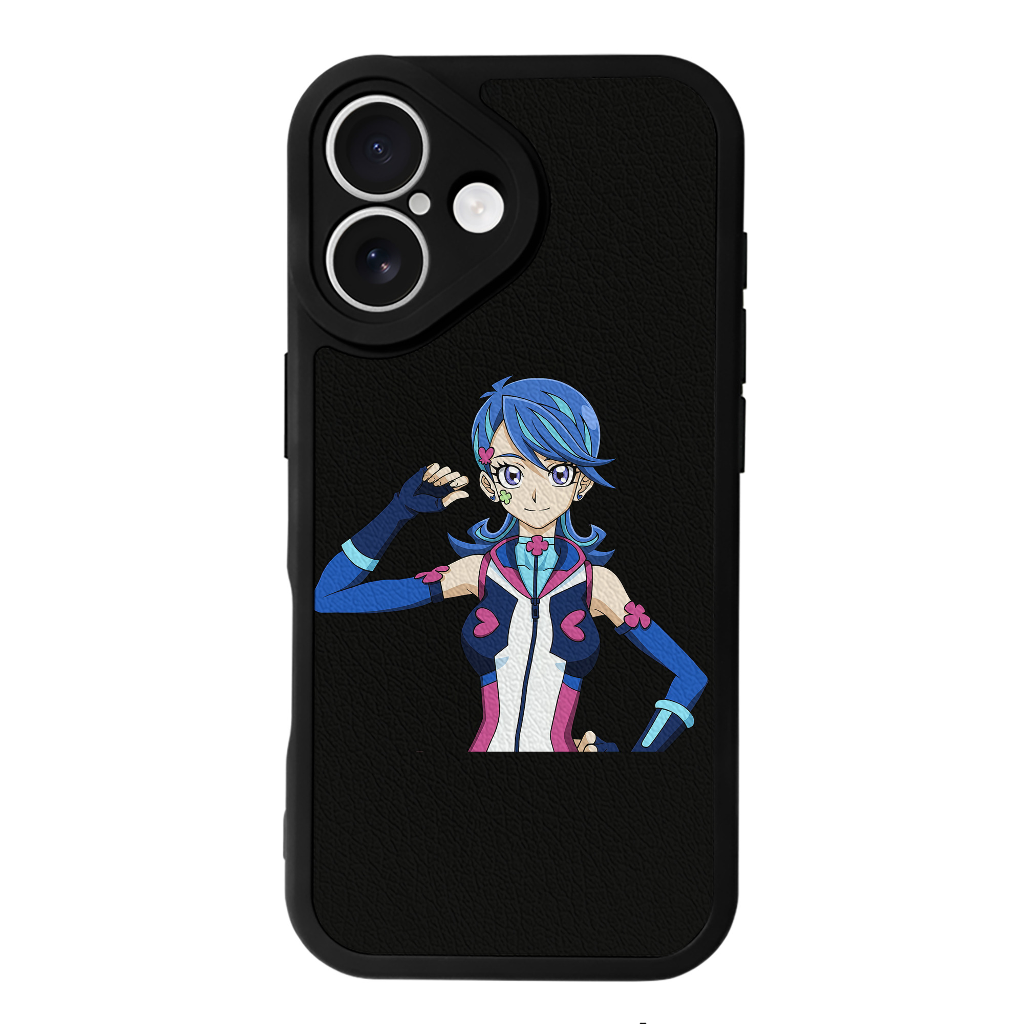遊☆戯☆王 Yu-Gi-Oh! 【iPhone 16シリーズ対応】シリコンスマホケース（レザー調） 材質：シリコン